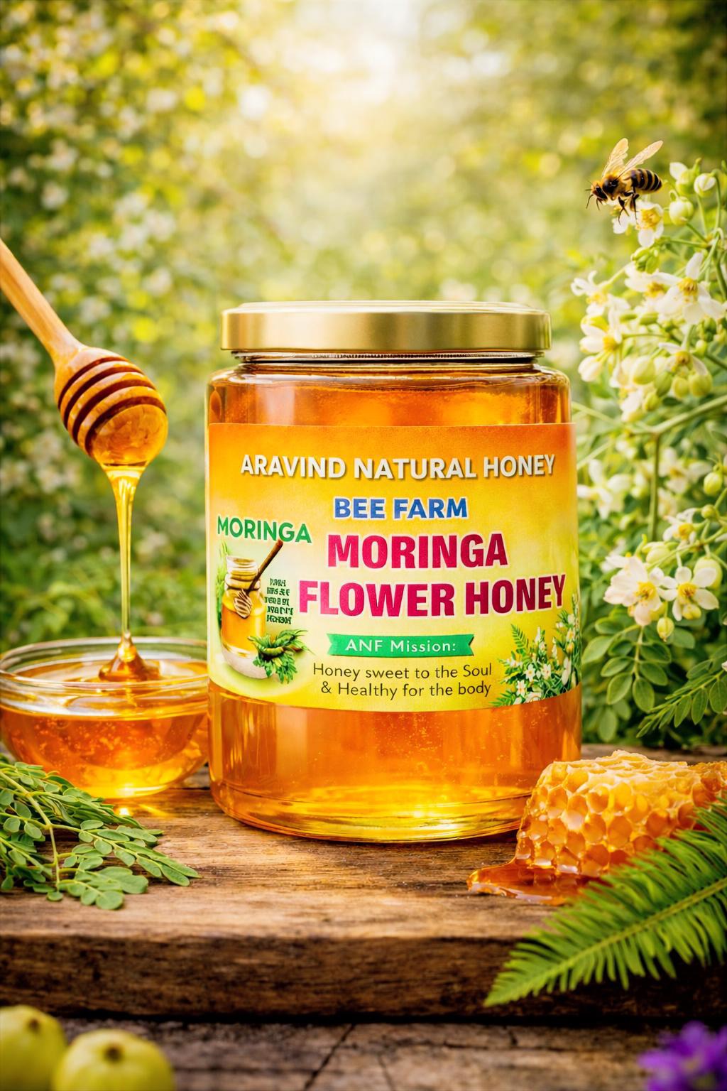 Moringa Flower Honey